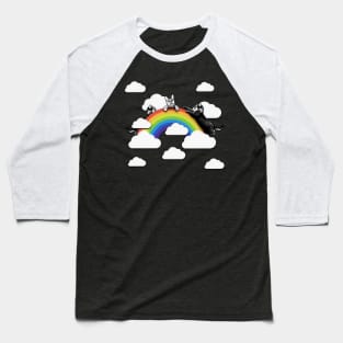 Rainbow cats Baseball T-Shirt